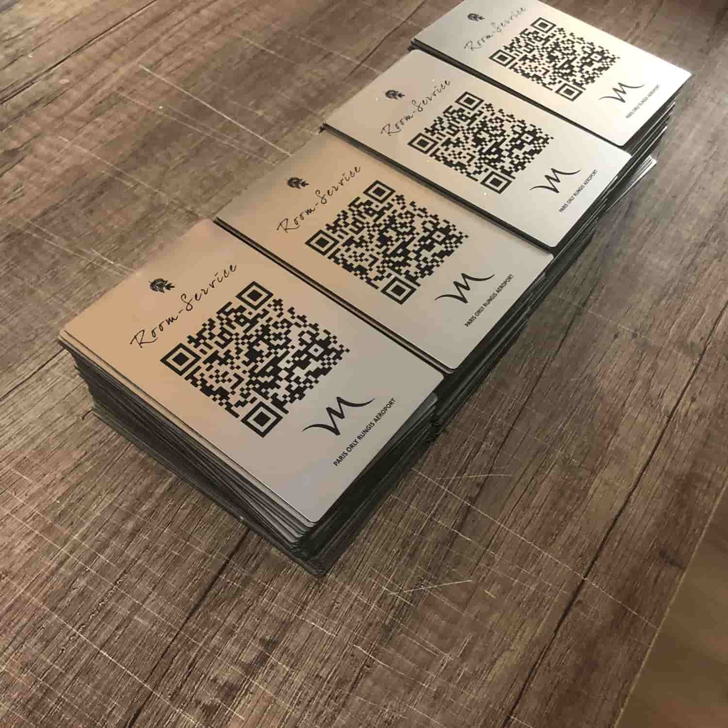 QR code room service