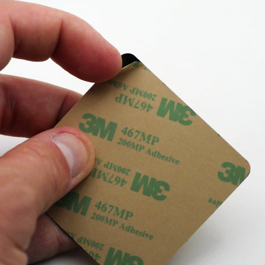 Numéro de Table Carré - Style Vintage - Gravé