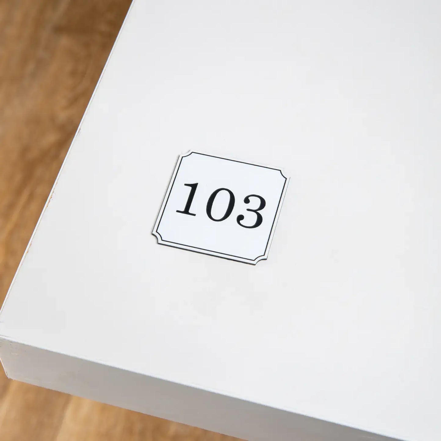 Table Number - Square - Engraved