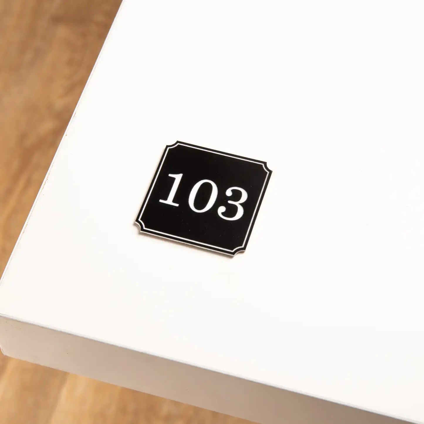 Table Number - Square - Engraved