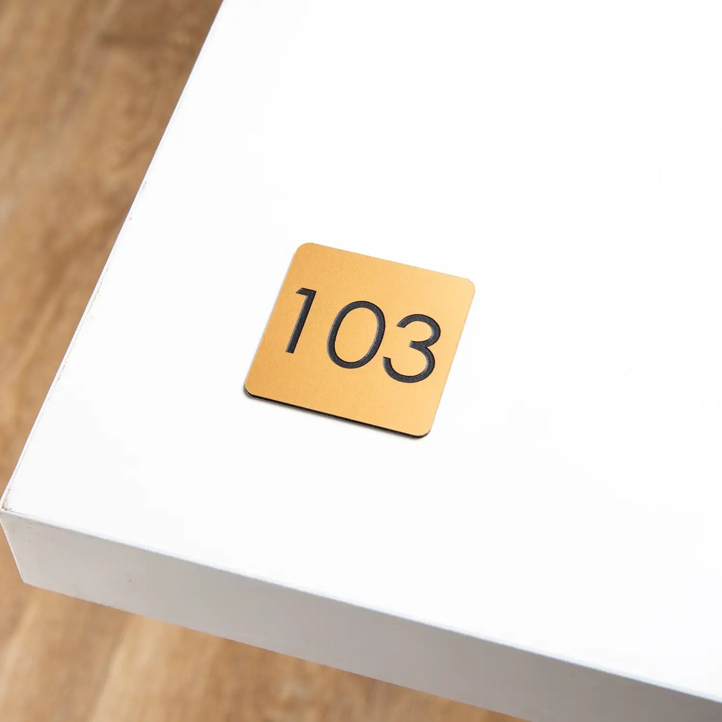 Table Number - Square - Engraved