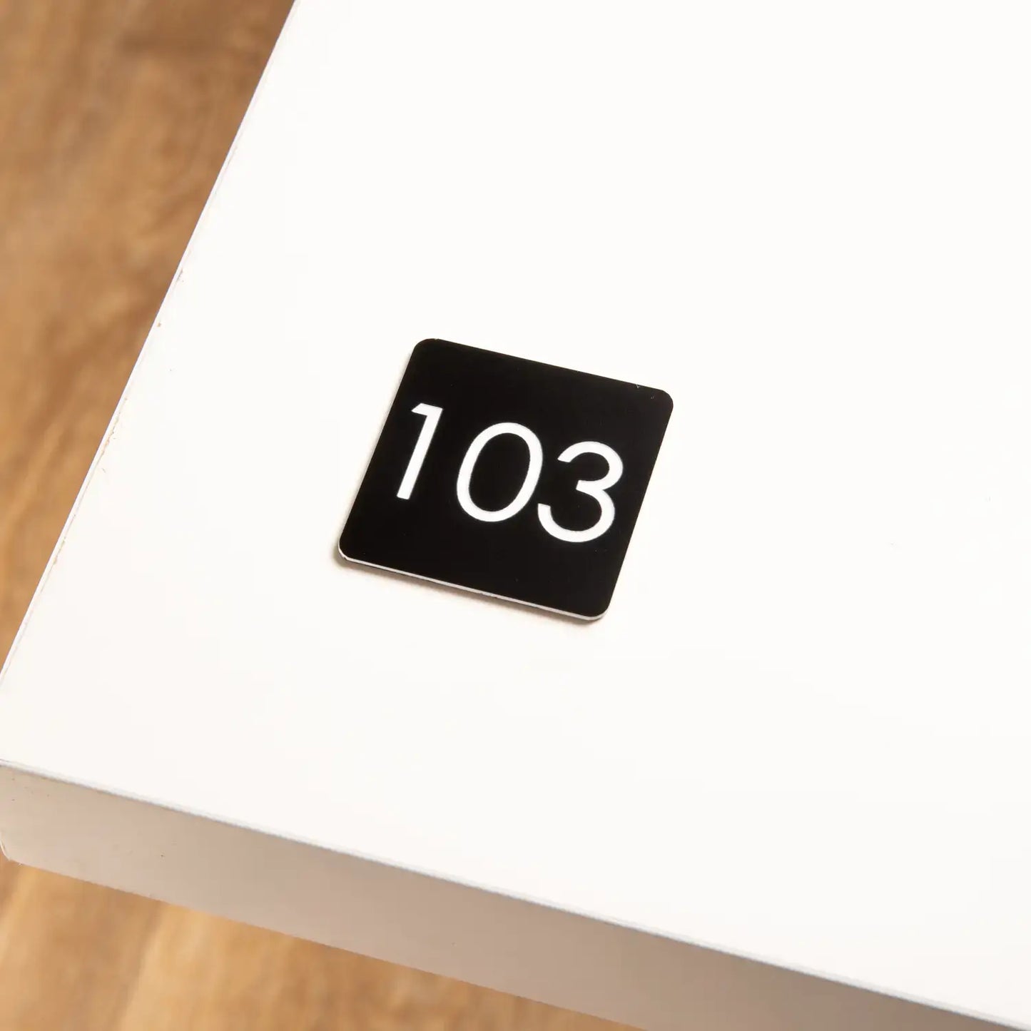 Table Number - Square - Engraved