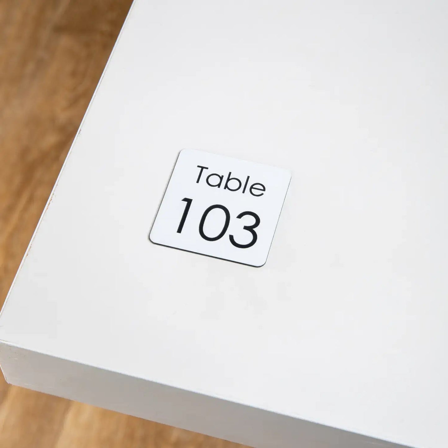 Numéro de Table - Carré - Gravé UNISIGN