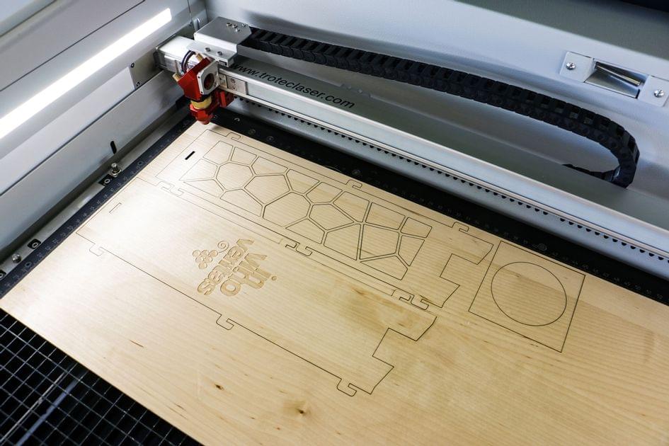 Machine de laser sur bois