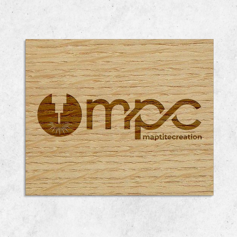Plaque en Bois Gravée Personnalisée - Rectangle - Unisign