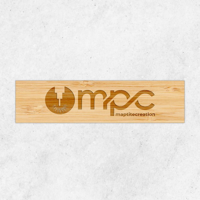 Plaque en Bois Gravée Personnalisée - Rectangle allongé - Unisign