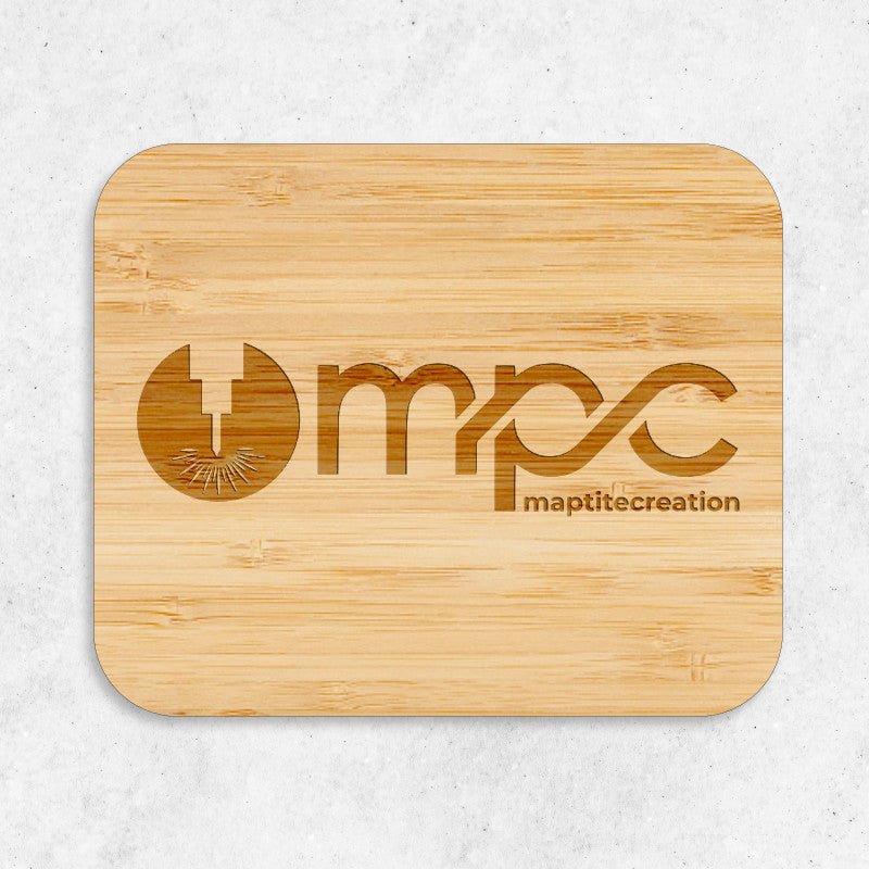 Plaque en Bois Gravée Personnalisée - Rectangle arrondi - Unisign