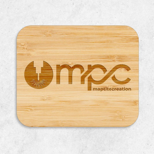 Plaque en Bois Gravée Personnalisée - Rectangle arrondi - Unisign