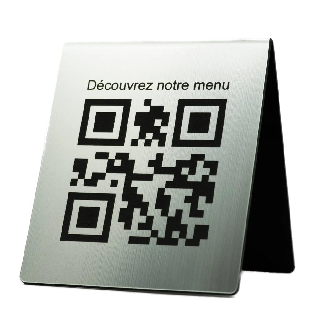 L'Innovation au service de votre entreprise avec les chevalets de table QR code - Unisign