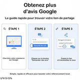 Support QR Code Personnalisé – Plaque Gravée – Avis Google, NFC – Restaurant & Hôtellerie - Professionnels UNISIGN
