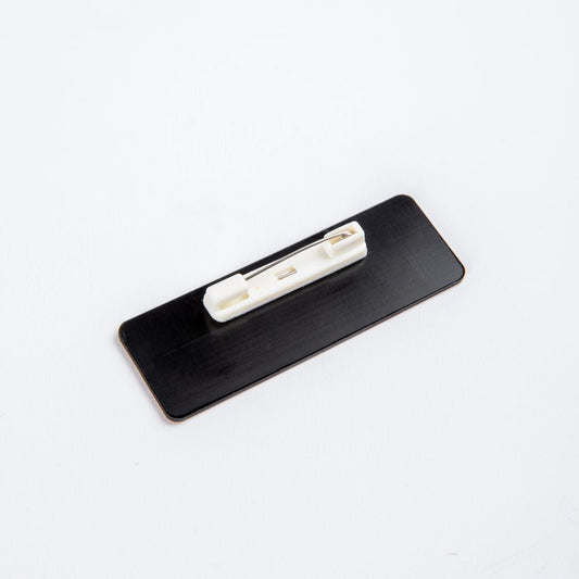 Badge Personnalisé en Bois Gravé pour Pharmaciens UNISIGN