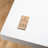 Numéro de Table + Votre Logo UNISIGN