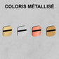 Couleur métallisé de plaque gravée PVC