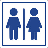 Signalétique toilette gravé