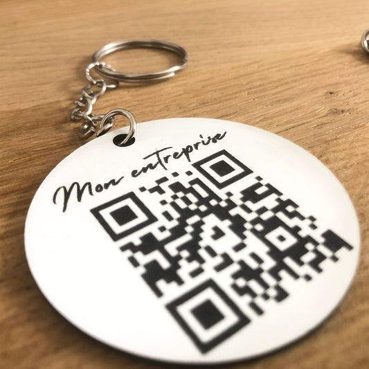 QR CODE key ring