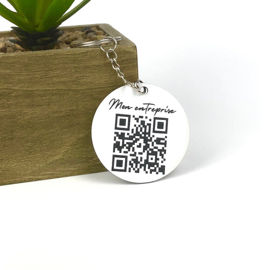 QR CODE key ring