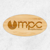 Plaque en Bois Gravée Personnalisée - Oval - Unisign