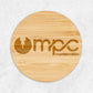 Plaque en Bois Gravée Personnalisée - Rond - Unisign